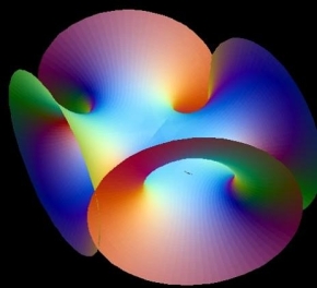 Imagem de figura matemática em 3D