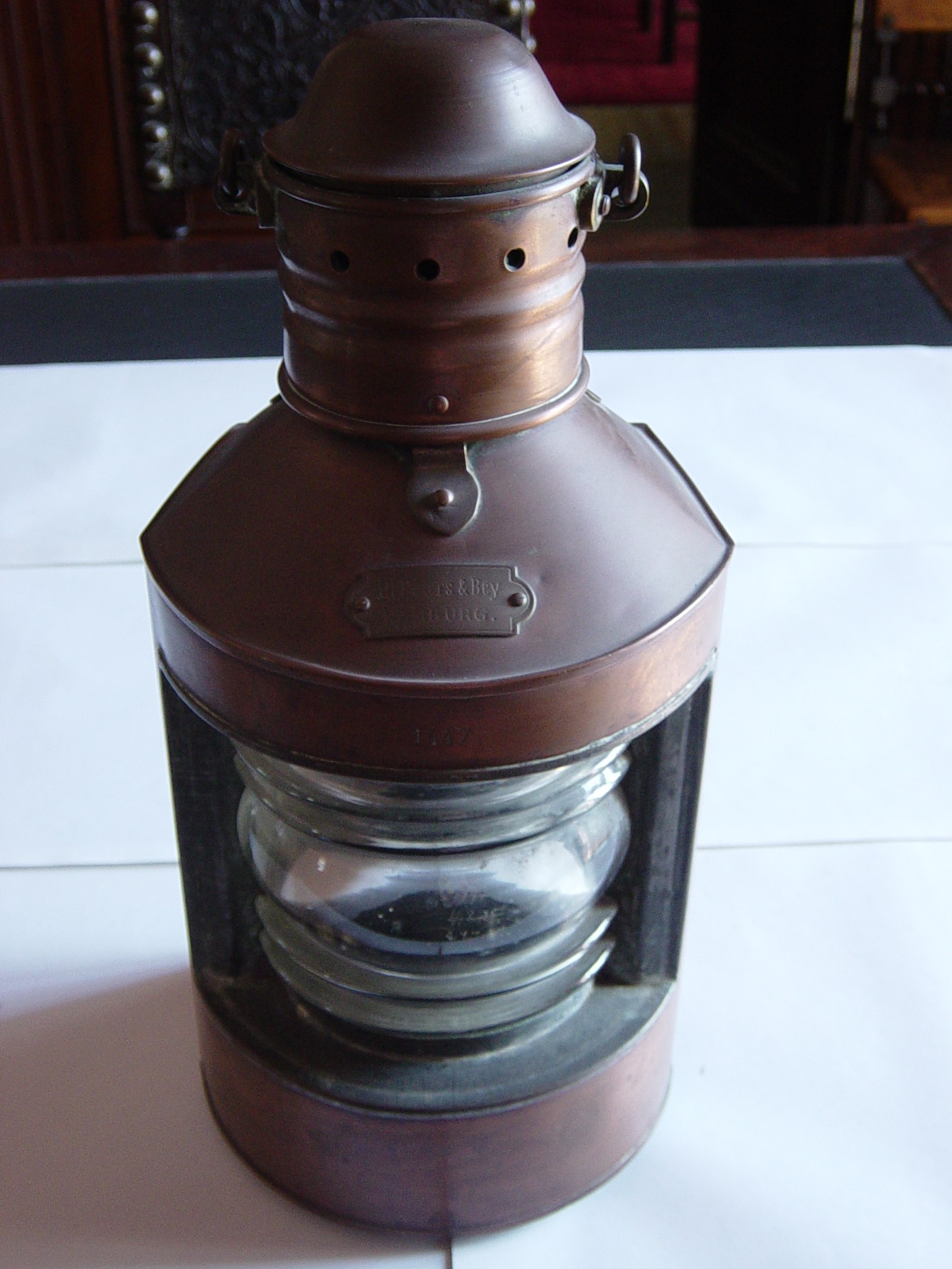 Lanterna usada em embarcaes. D.2006.2.333