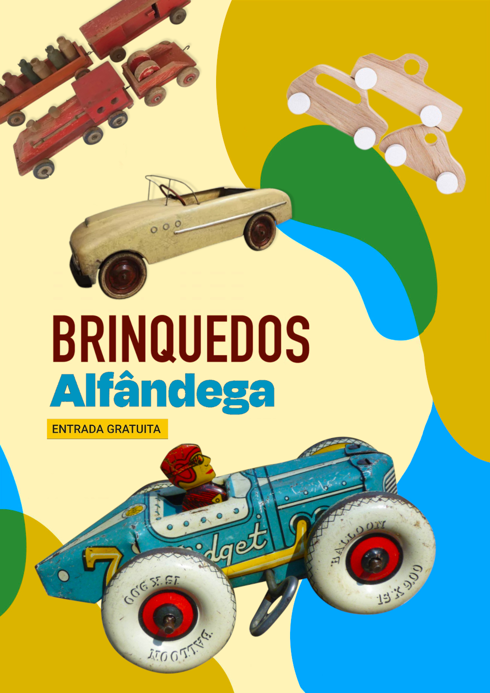 Exposição Brinquedos de criança, sonhos de adulto
