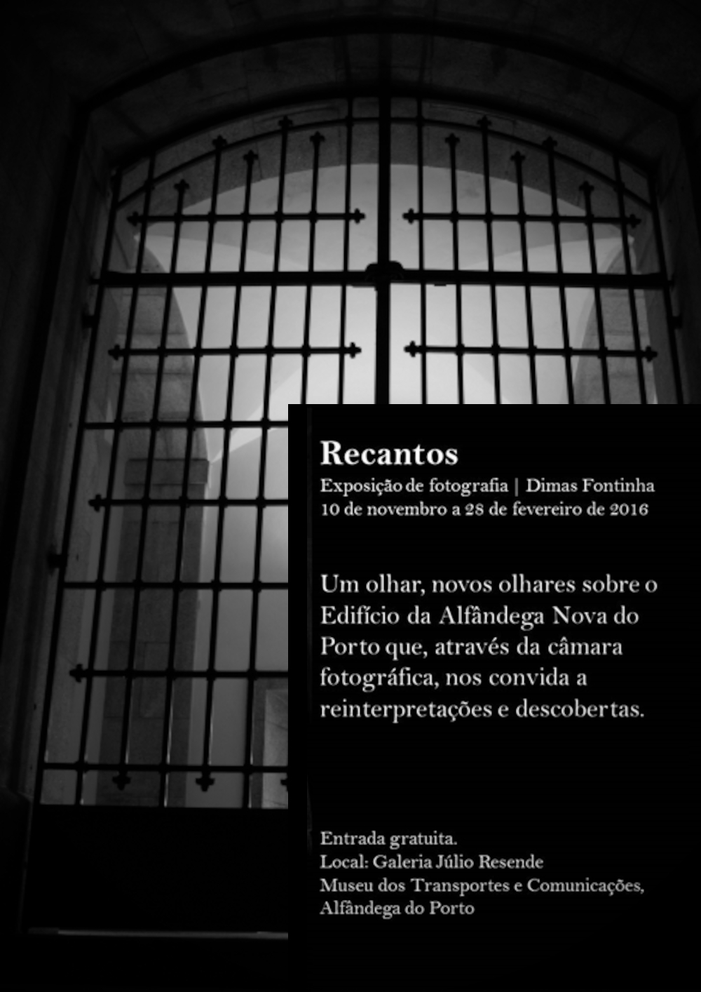 Exposição de Fotografia Recantos